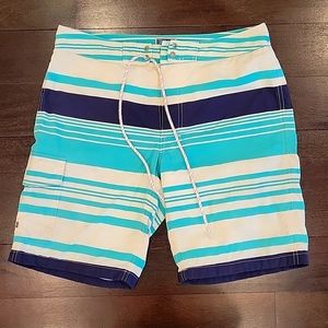 MEN'S J. CREW BATHING SUIT BOARD SHORTS TRUNKS SIZE 29